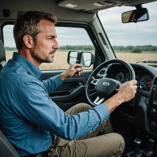 Quali sono i passaggi per l'installazione di un sistema di rilevamento della stanchezza del conducente in un veicolo commerciale?