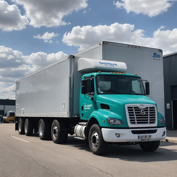 Quali sono i passaggi per configurare un sistema di monitoraggio della qualità dell'aria esterna in un veicolo commerciale?